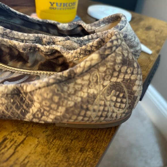 Sam Edelman, Felecia Ballet Flat, Animal Print, Size 8 - Picture 8 of 10